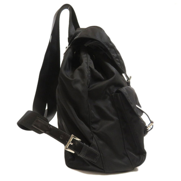 Prada Plate Backpack Daypack Nylon - Picture 2 of 9